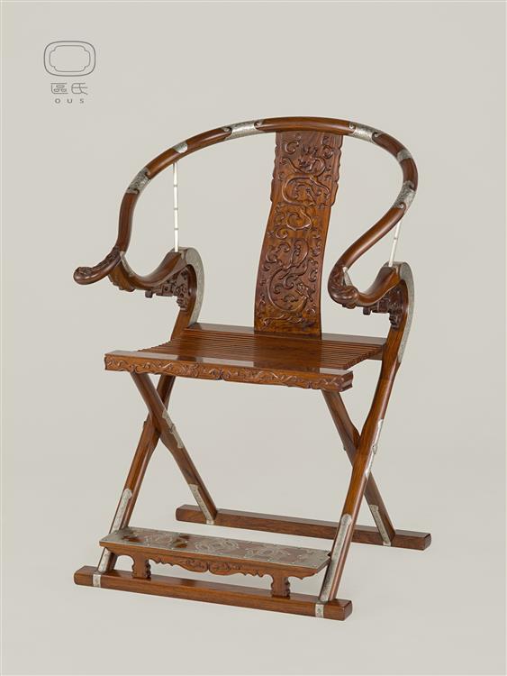 螭龍紋圈背交椅