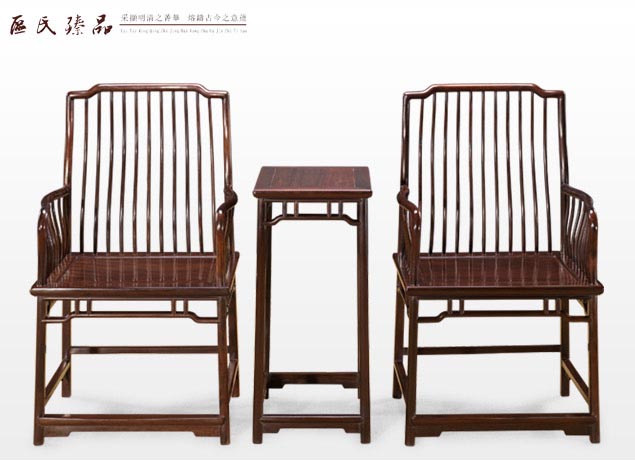 區(qū)氏臻品:梳枝南官帽椅